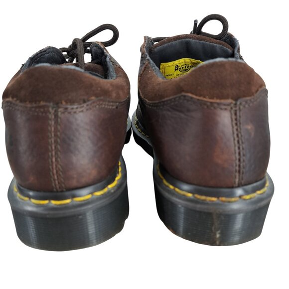 Dr Martens Brown Leather Steel Toe Safety Shoes Size UK 5 Womens 7 Mens 5 Work - Picture 5 of 13